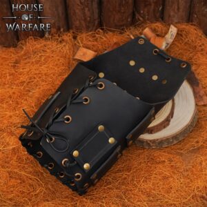 Bohemond Leather Shoulder Pauldrons