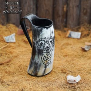 Medieval Horn Tankard
