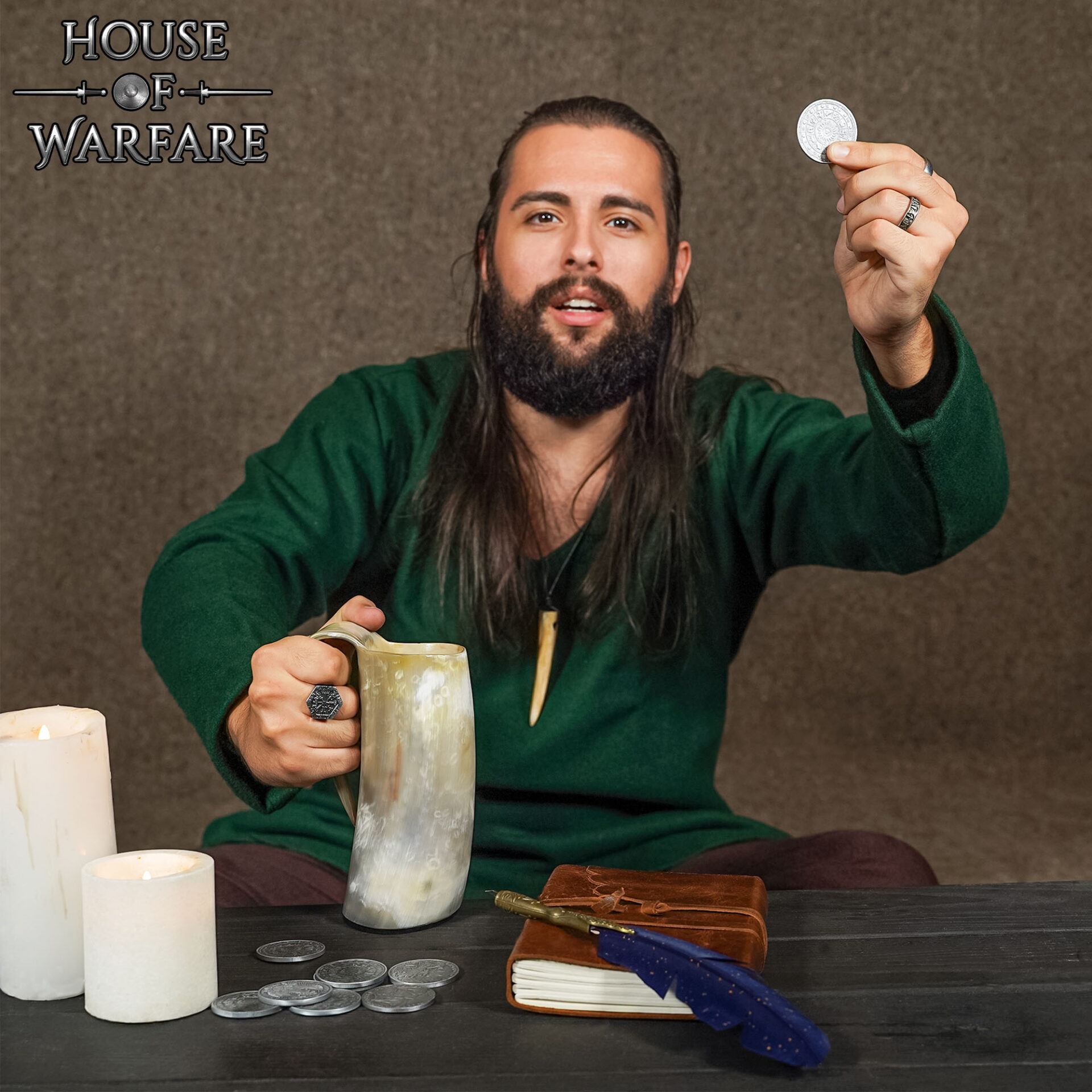 701800_5 Horn Tankard