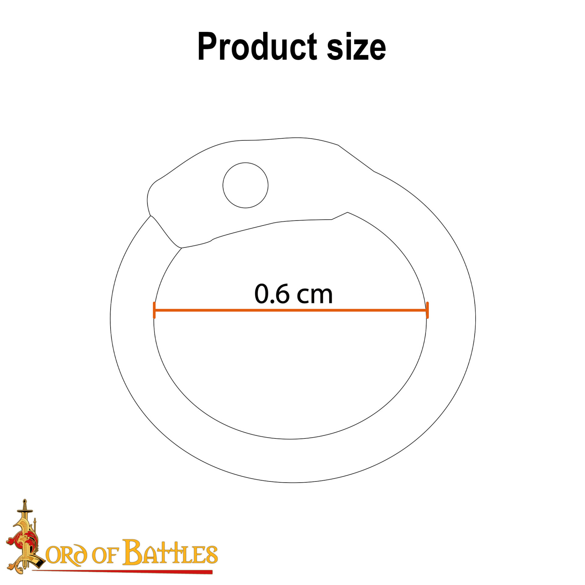 Solid Brass Loose Rings