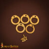 Solid Brass Loose Rings