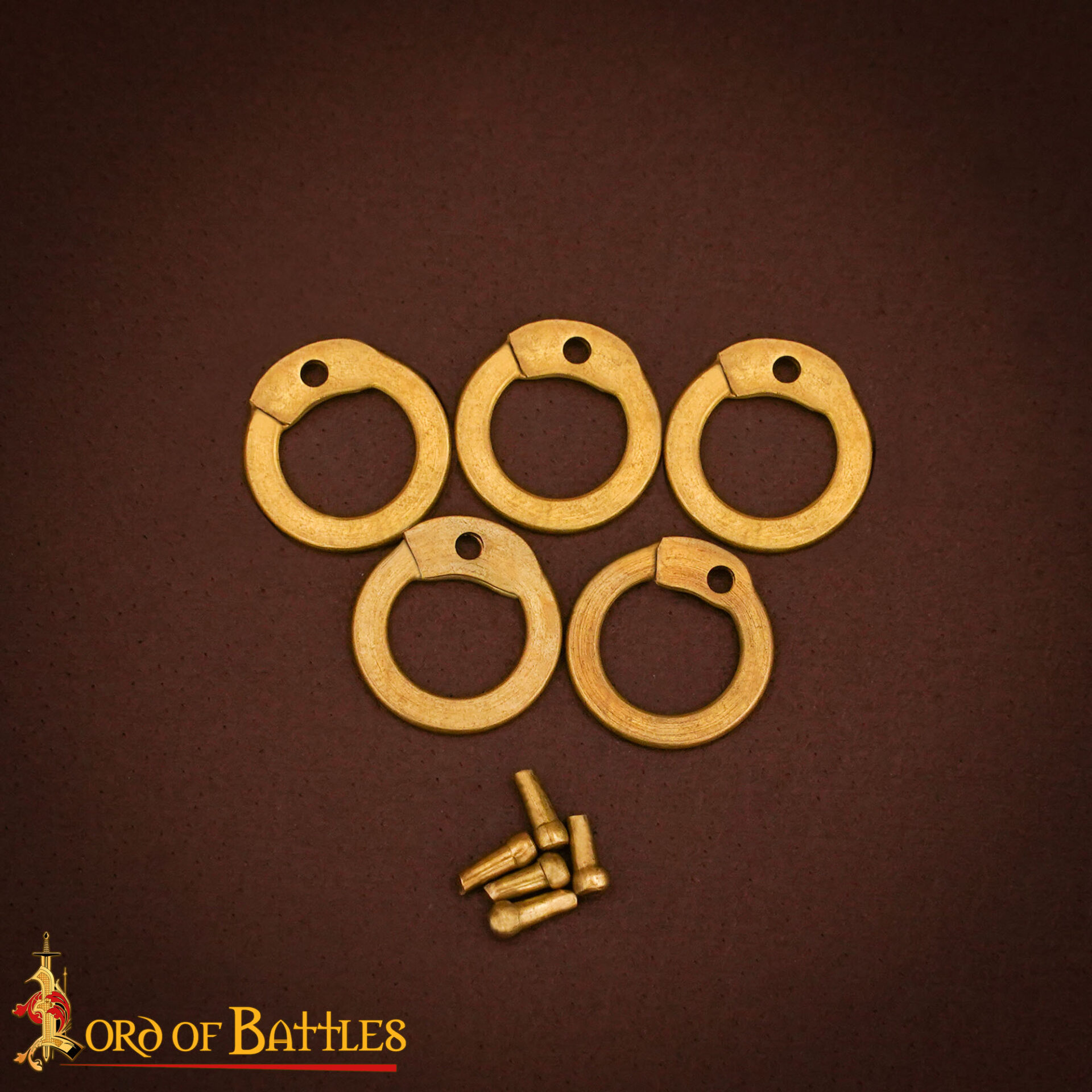 Solid Brass Loose Rings