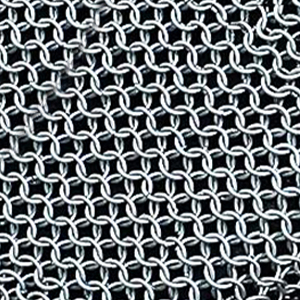 Butted-steel-chainmail