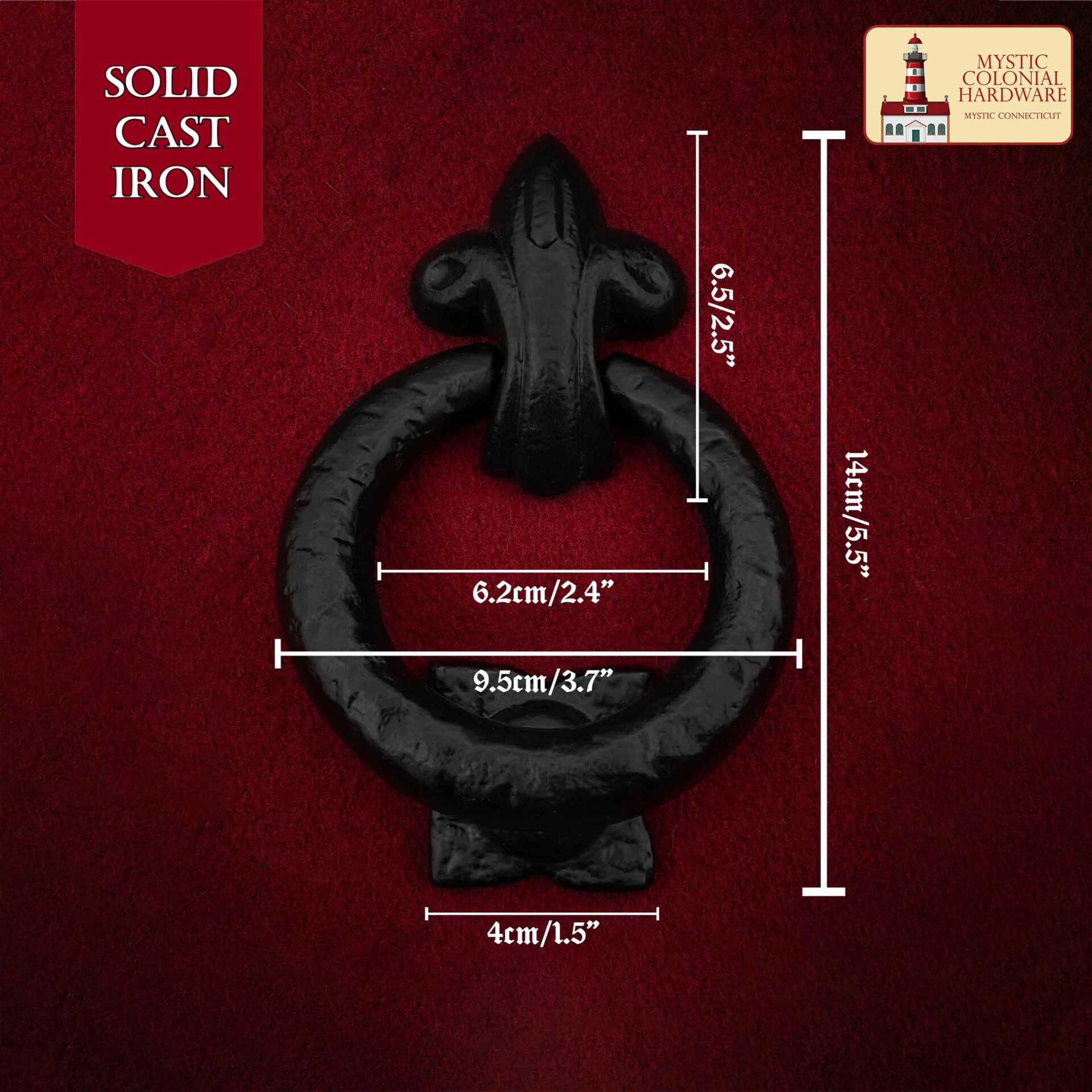 Cast Iron Ring Door Knocker