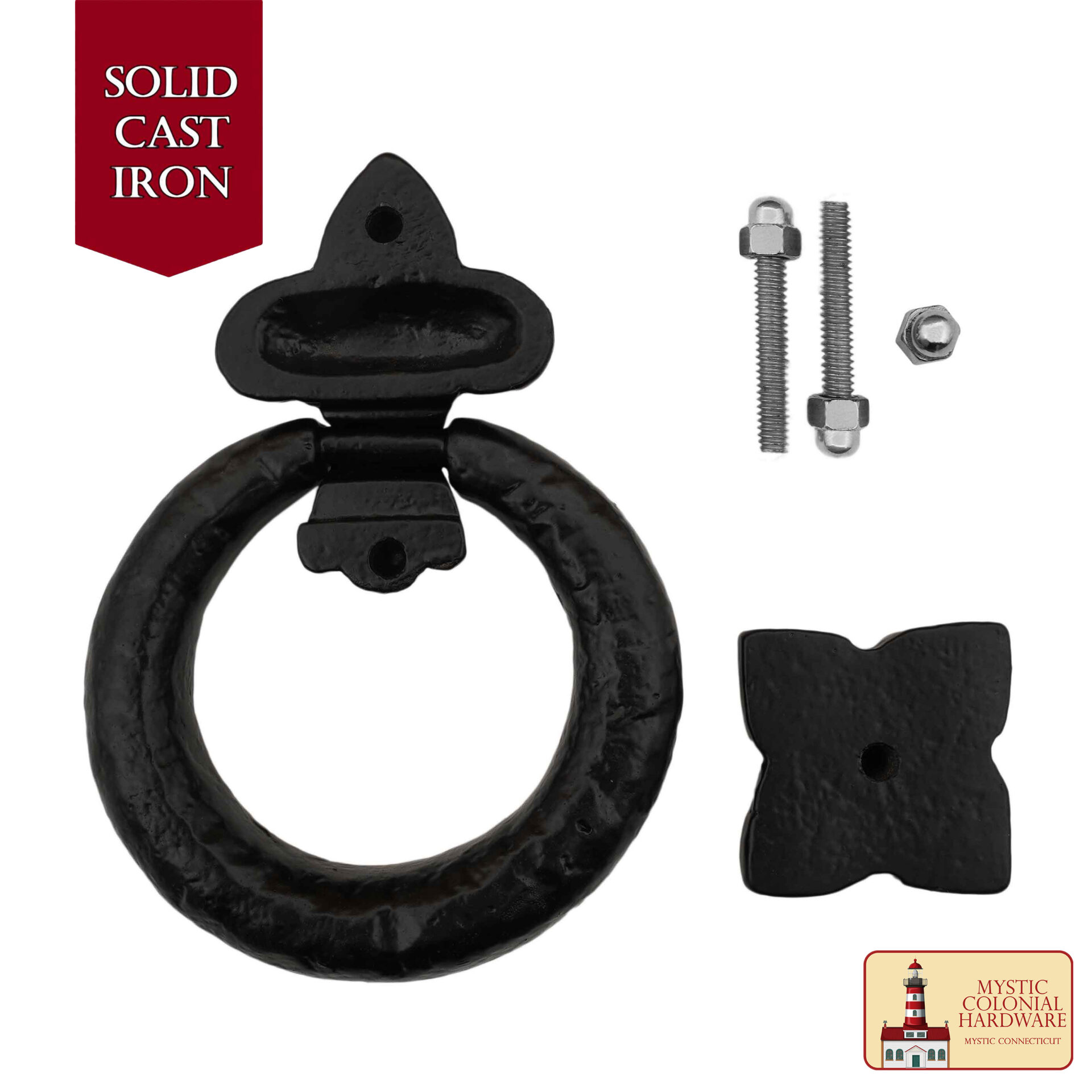 Cast Iron Ring Door Knocker