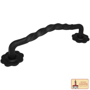 Black Cast Iron Pull Handles