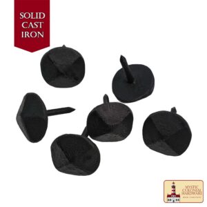 Nails Iron Clavos Decorative Nails, Hand Forged, Natural Oil Blackened Finish