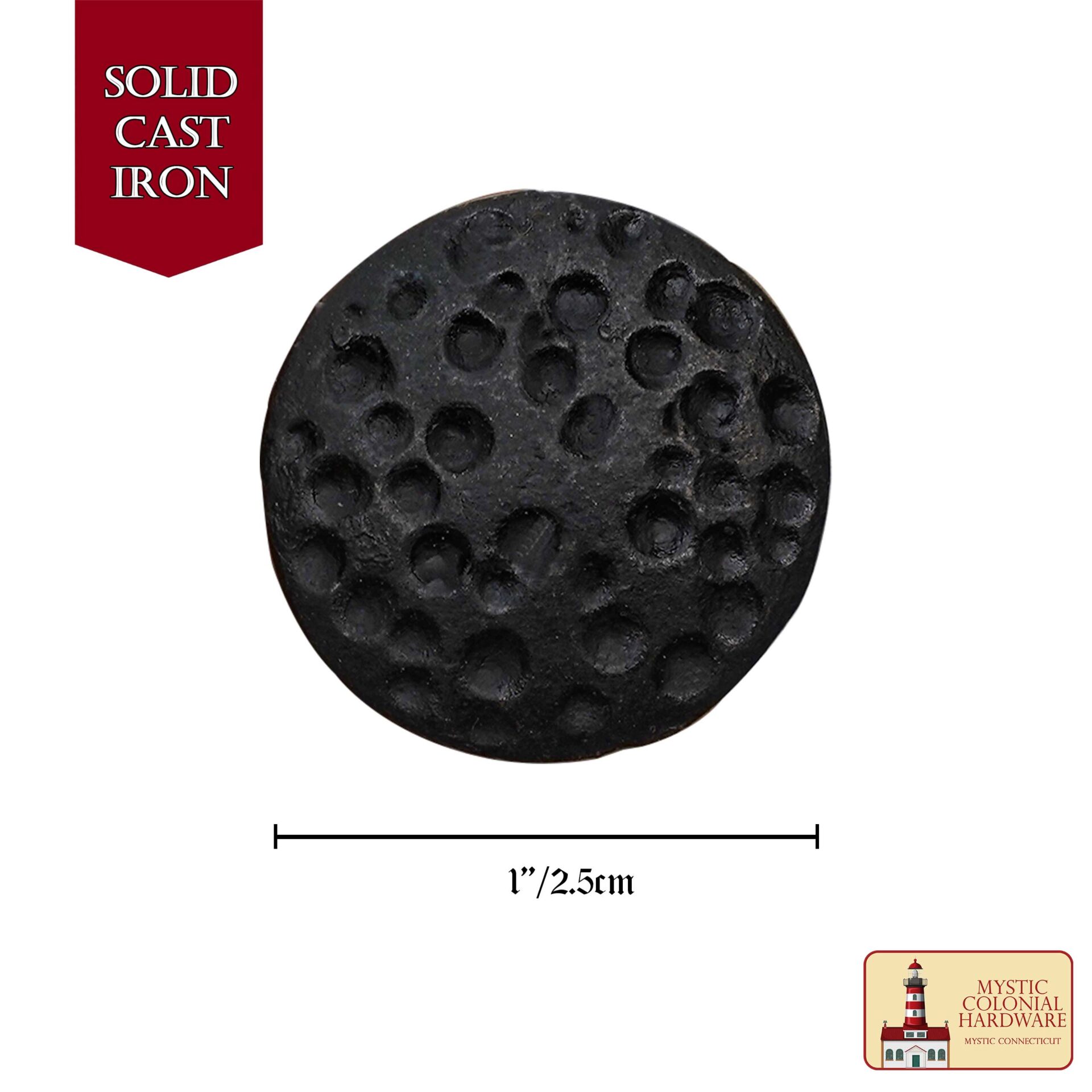 Colonial Era Solid Cast Iron Nails-500159-6SET 2 decorative nails