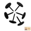 Colonial Era Solid Cast Iron Nails-500159-6SET 4 decorative nails