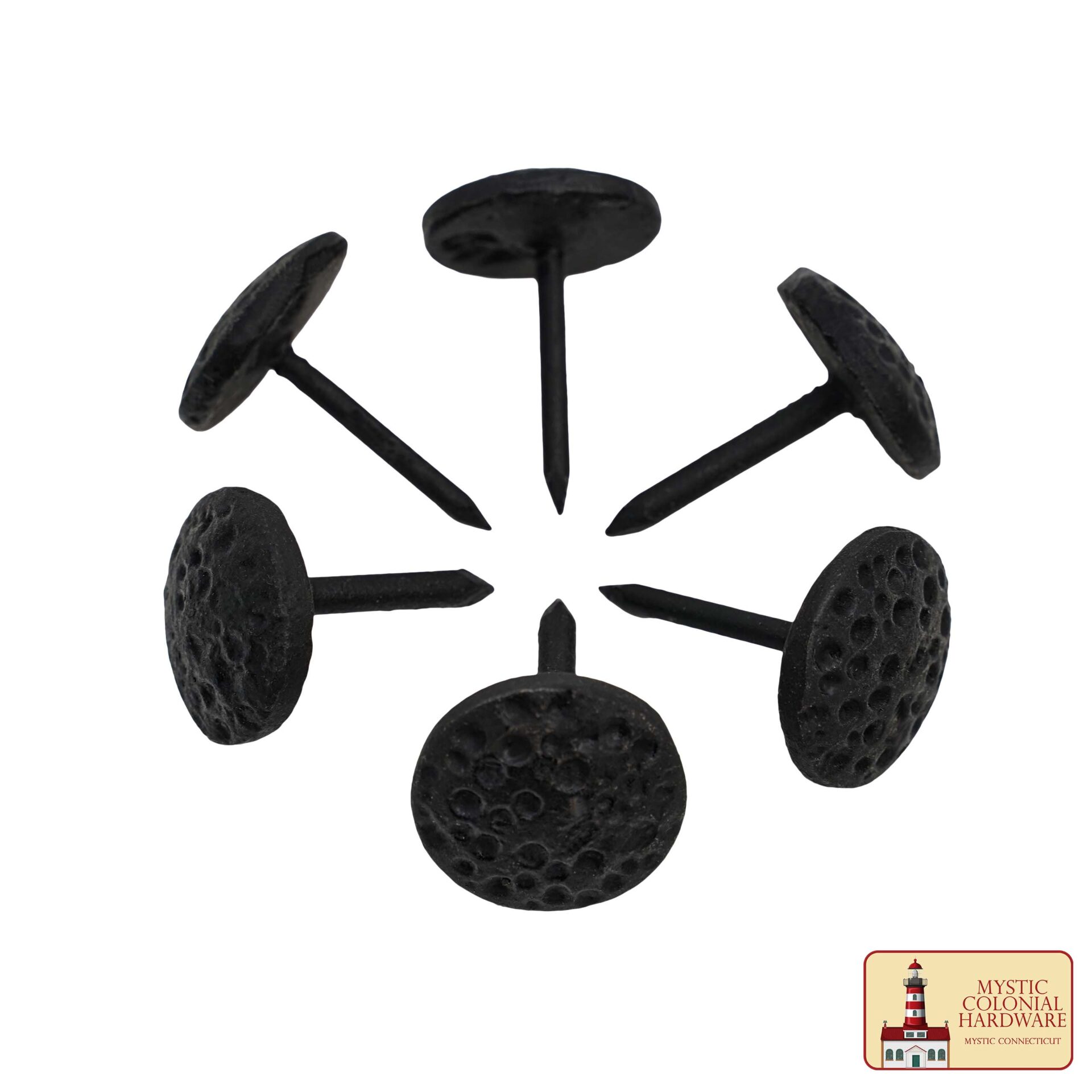 Colonial Era Solid Cast Iron Nails-500159-6SET decorative nails