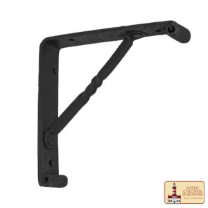 Shelf Bracket Solid Forged Iron Victorian, Colonial, Retro, Steampunk, Gothic, Baroque Medieval