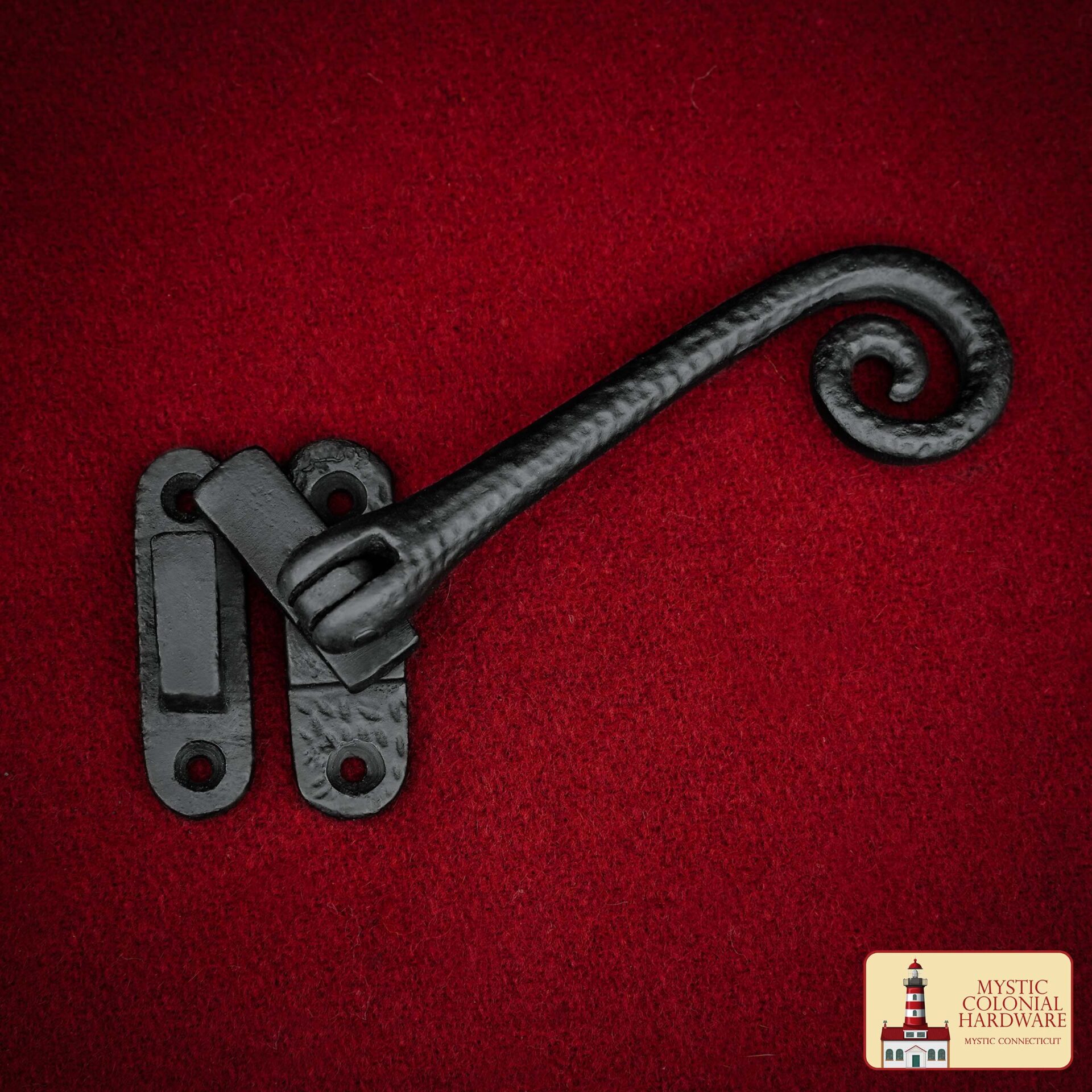 Colonial Era Solid Cast Iron Surface Bolt-500248OB 1 Window Latch