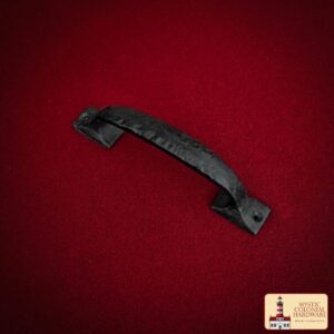 Medieval Style Castle Door Handle: Solid Hand Forged Iron