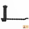 Colonial Era Wrought Iron Towel Holder-500197 3 Paper Holder Solid CAST Iron Victorian, Colonial, Retro, steampunck, Gothic, Baroque Medieval