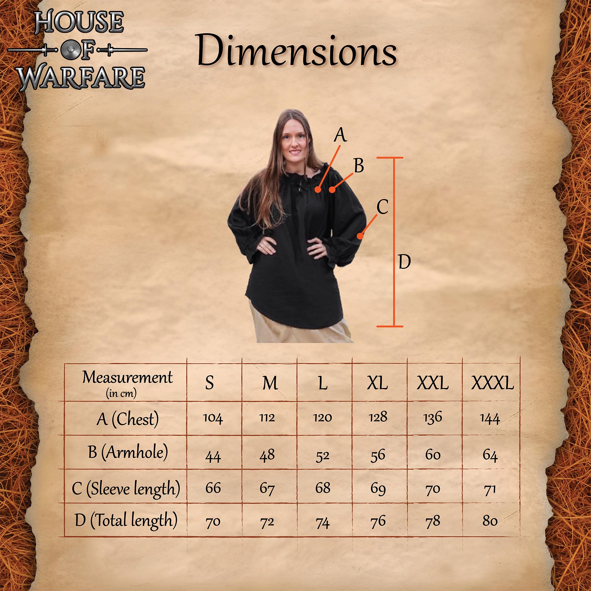 Lady Pirate Cotton Shirt