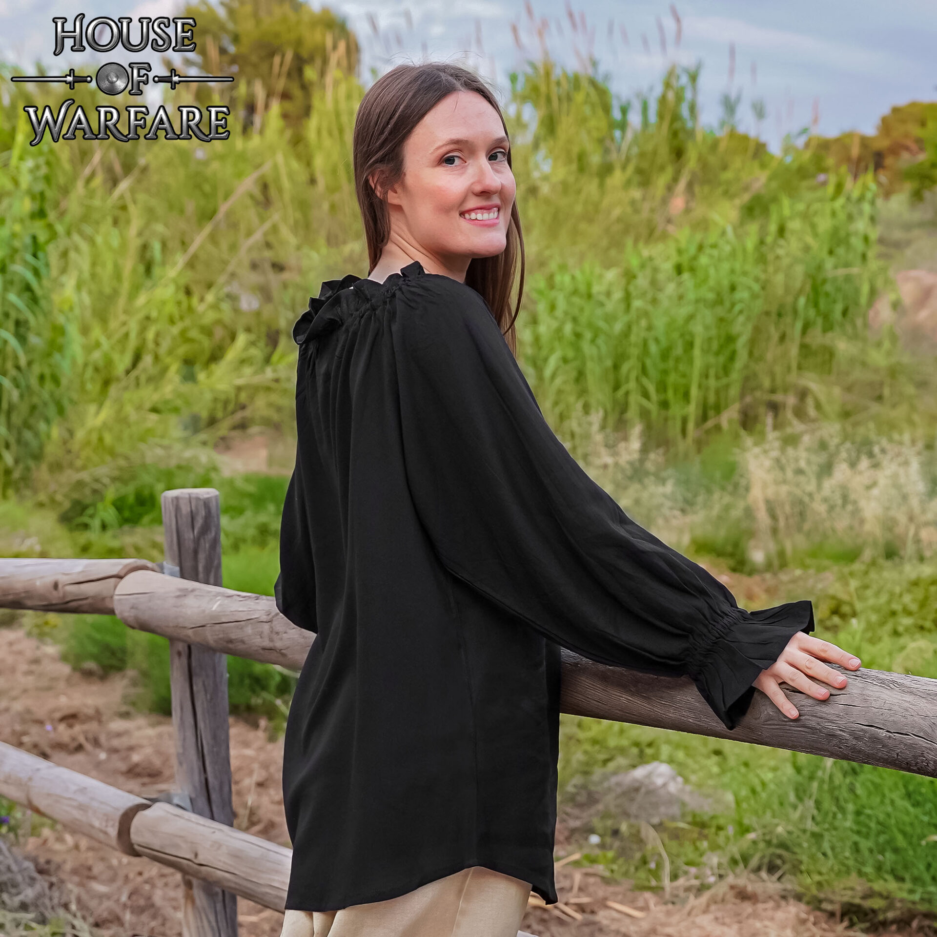 Lady Pirate Cotton Shirt