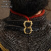 Medieval Avaintails-701701BK-6mm 6 Red Knight Gorget