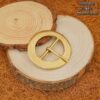 Medieval Brass Belt Buckle-700314 1 Round Brass Buckle