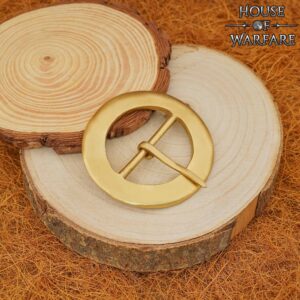 Round Brass Buckle