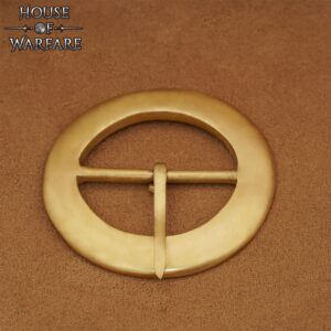 Round Brass Buckle