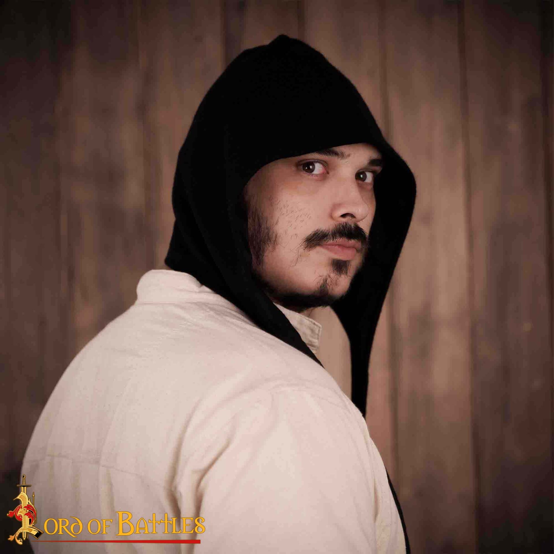 Medieval Cap-25844 7 wool hood