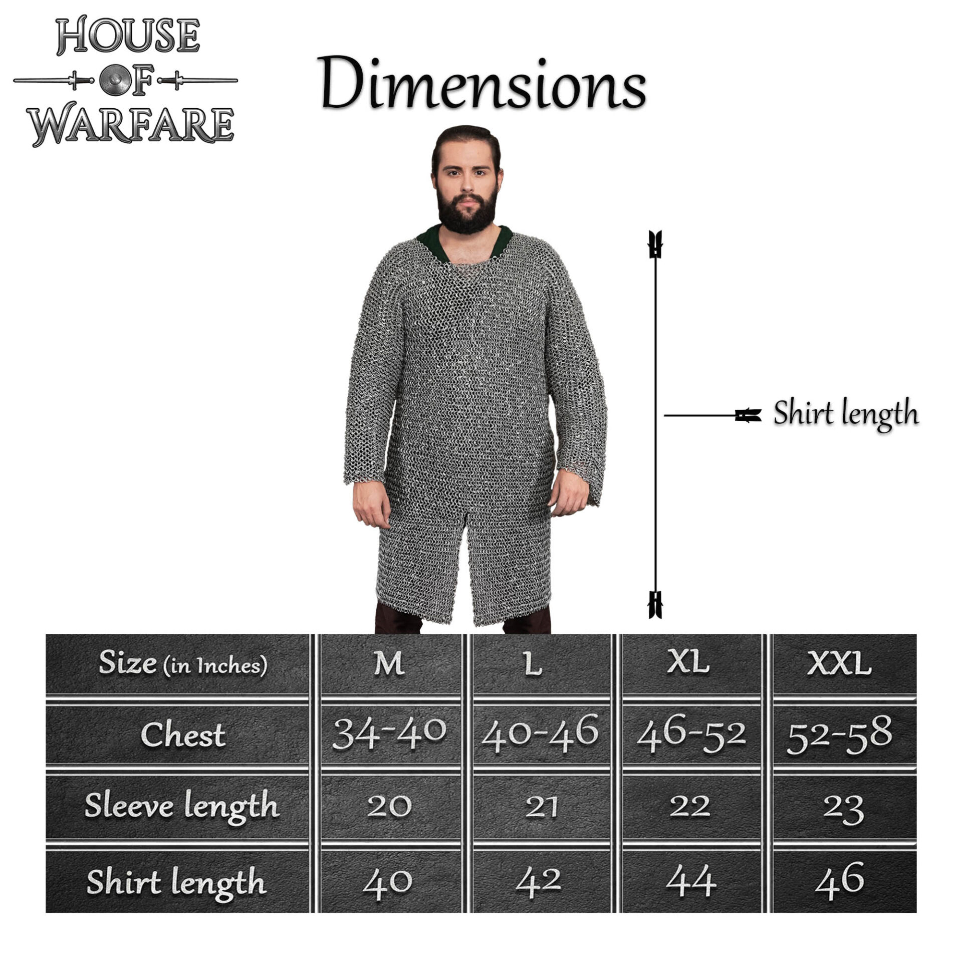 Medieval Hauberks-700594 2 Chainmail Hauberk