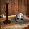 Handmade Detachable Wooden Helmet Stand for Helmets with or without Aventail