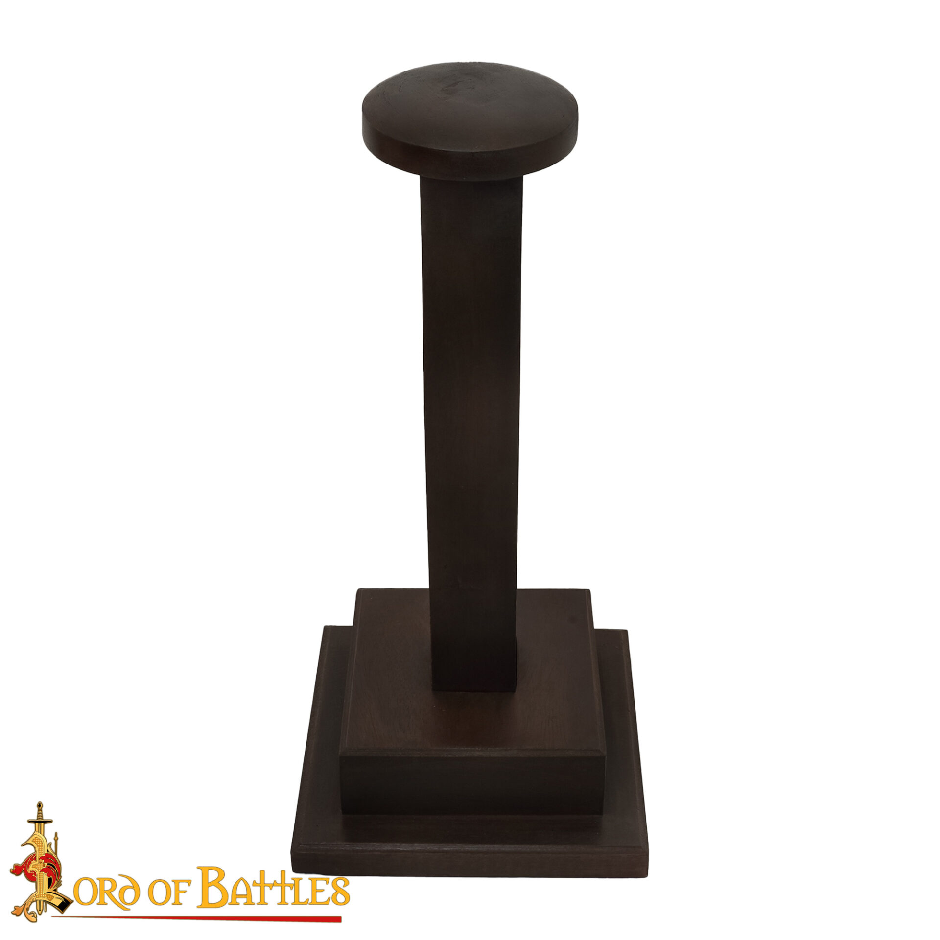 Medieval Helmet Stands-26255 4 Wooden Helmet Stand