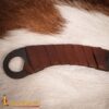 Medieval Knives-25406 6 Medieval Huntsman Hand Forged Knife with Genuine Leather Sheath