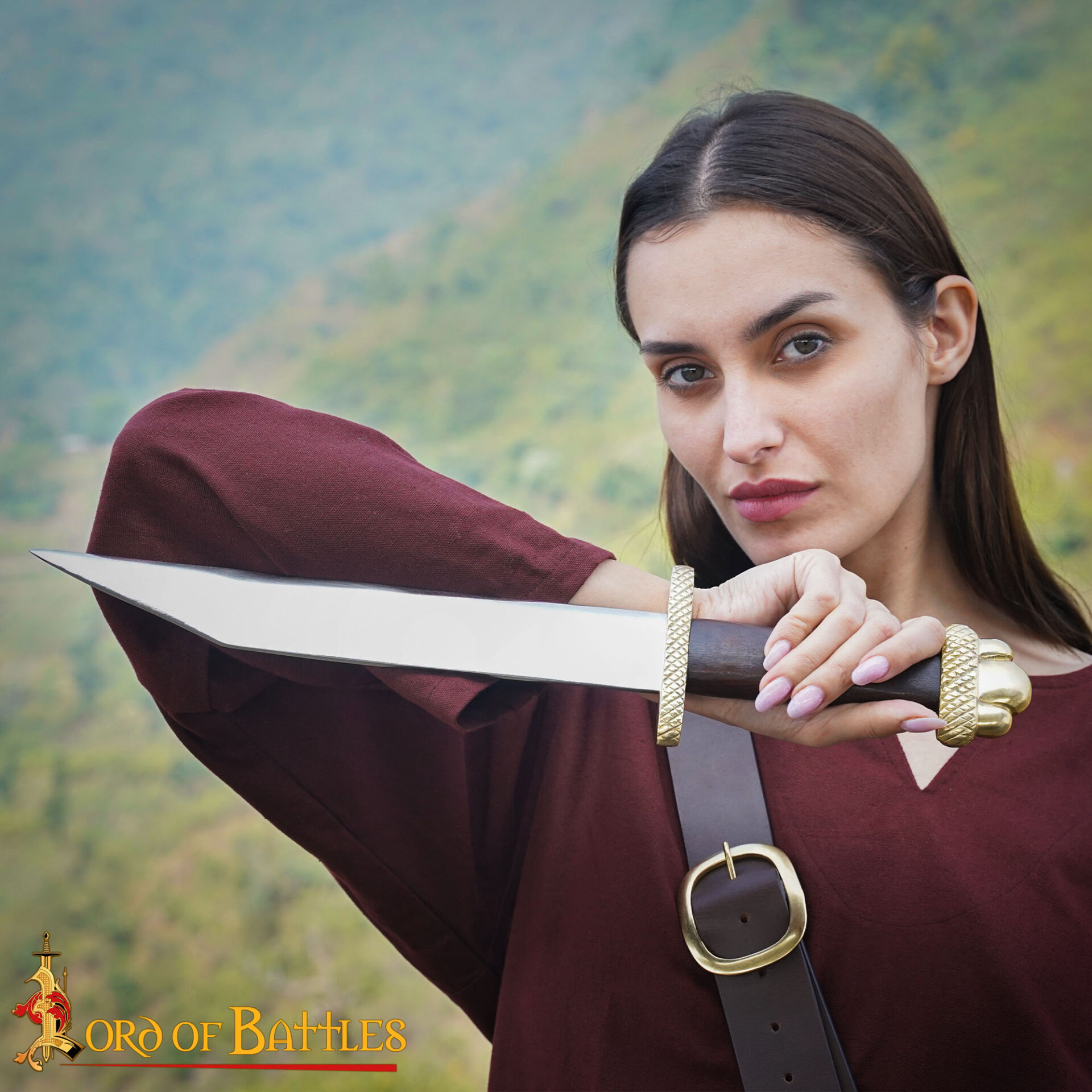 Medieval Knives-25813 4 Viking Seax Dagger