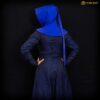 Medieval Lady Hood-301070BL 4 medieval lady buttoned hood