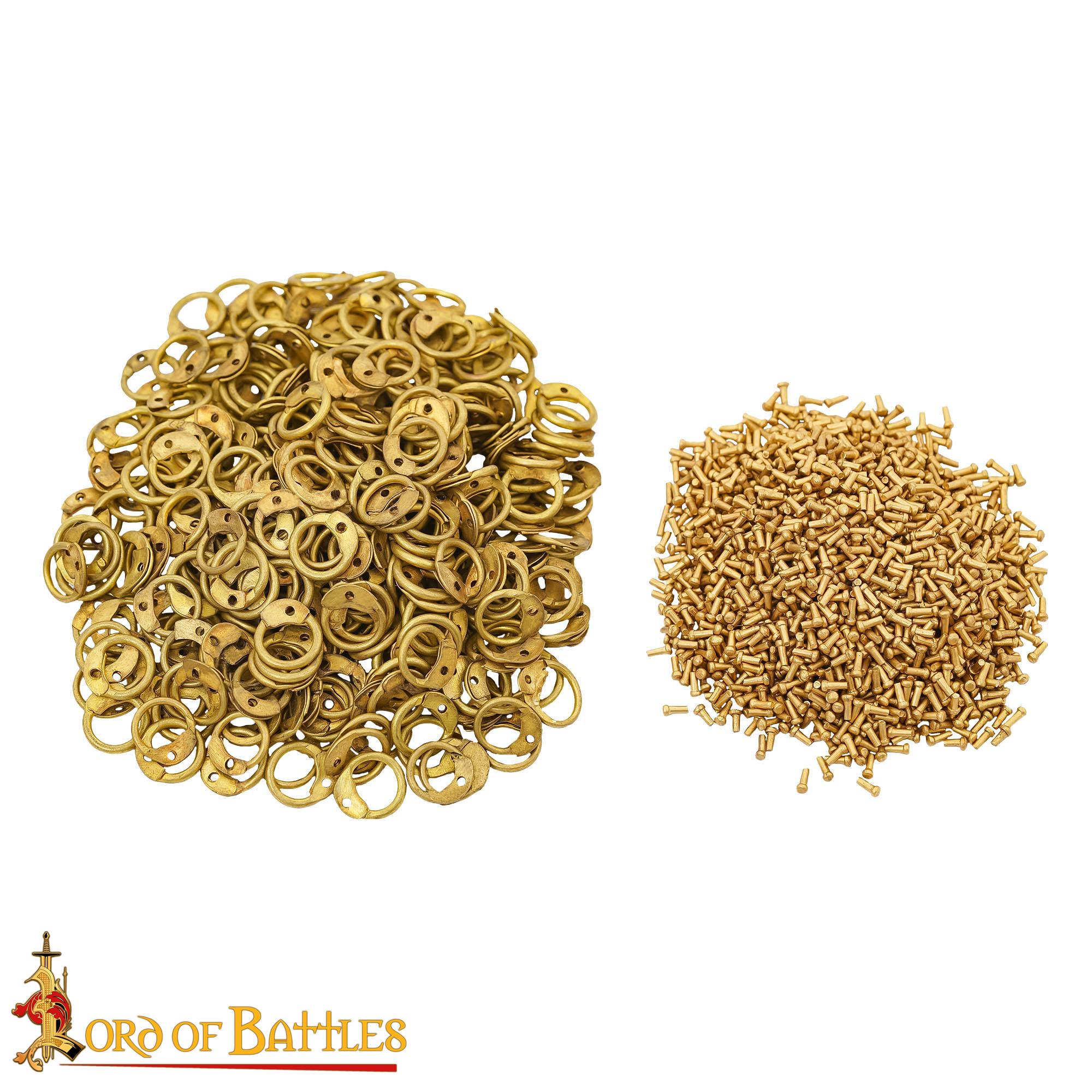 Solid Brass Loose Rings