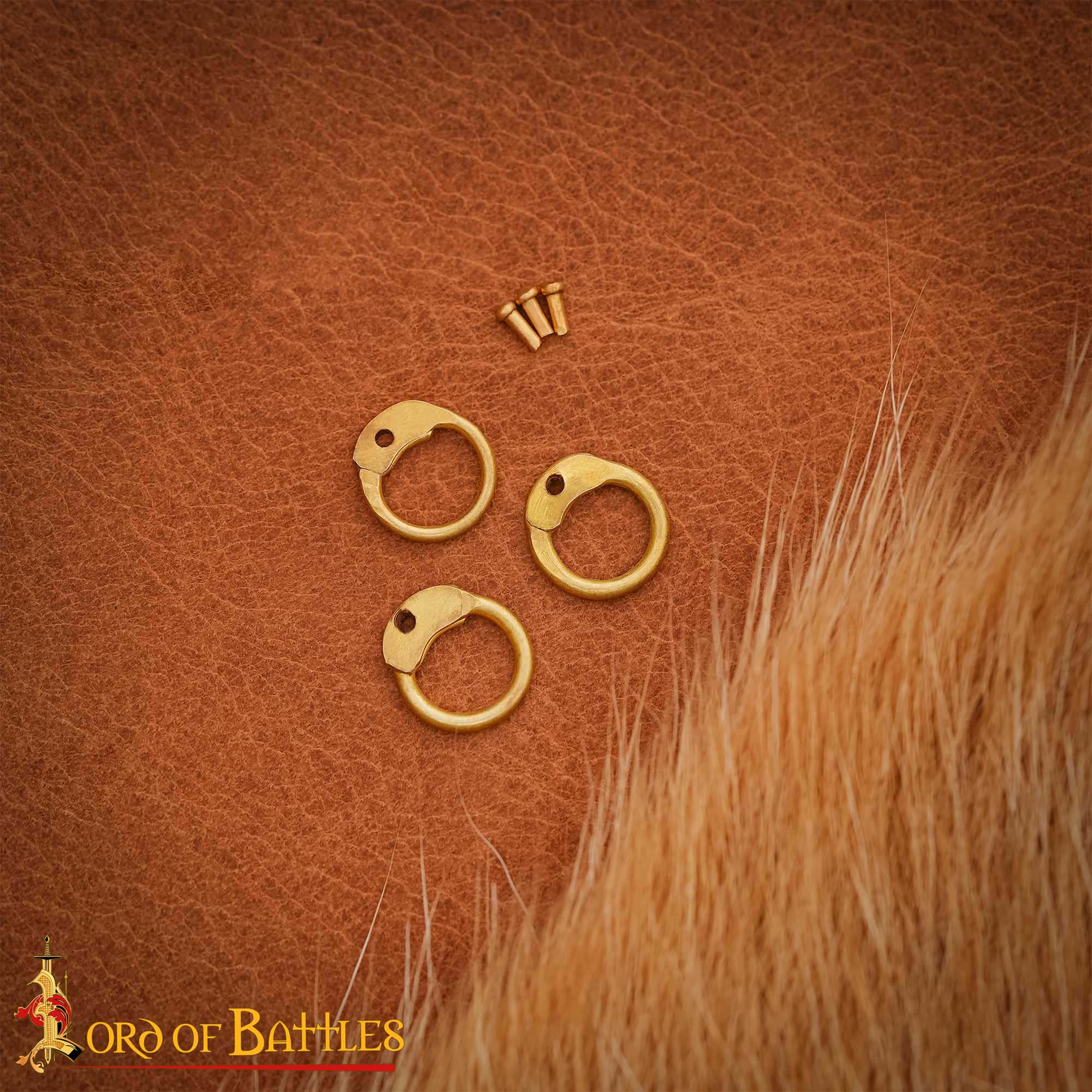 Solid Brass Loose Rings