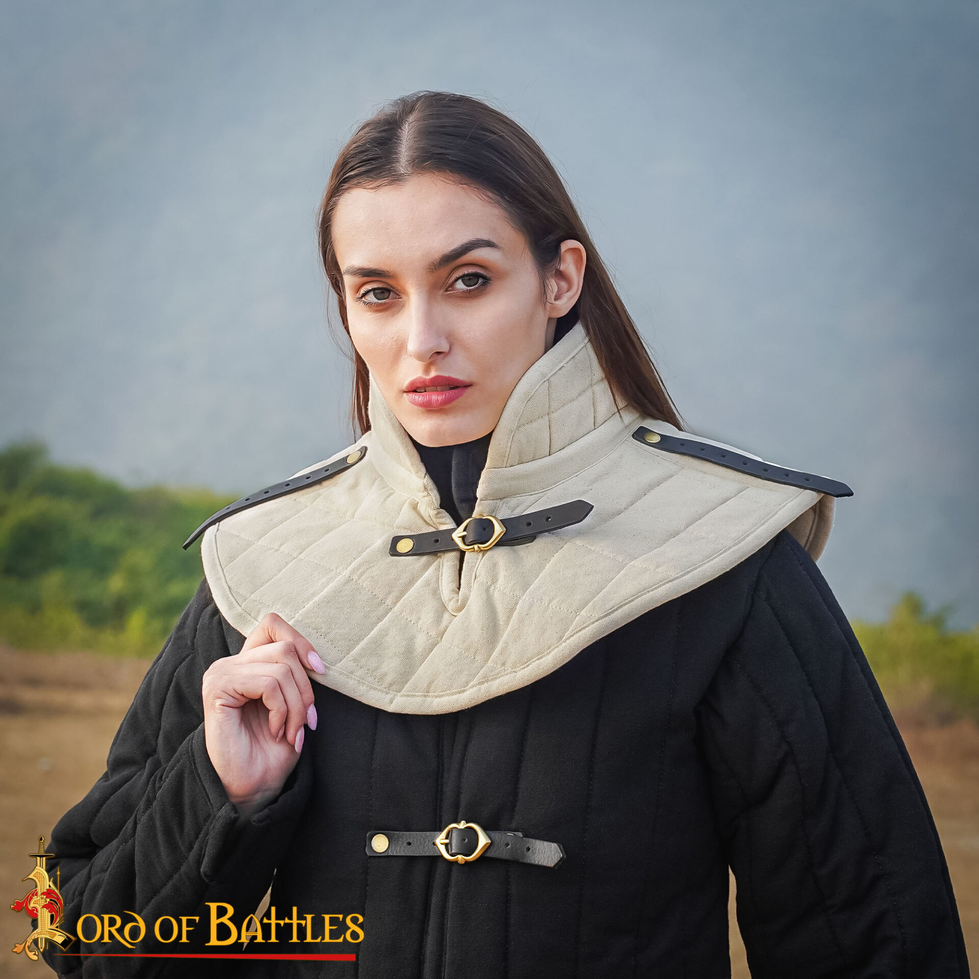 Medieval Padded Collar-7201E 1 Arming Collar