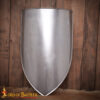 Medieval Sheilds-25208 Medieval Left Handed Steel Heater Shield Blank