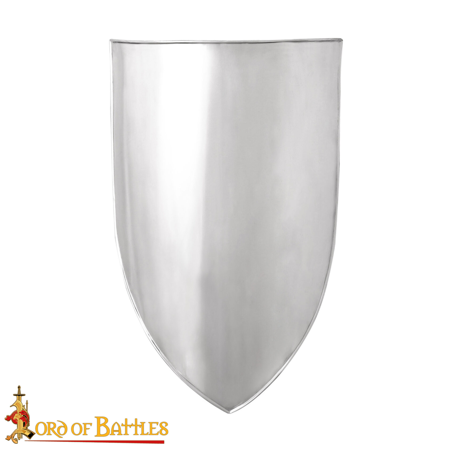 Medieval Sheilds-25208 3 Medieval Left Handed Steel Heater Shield Blank