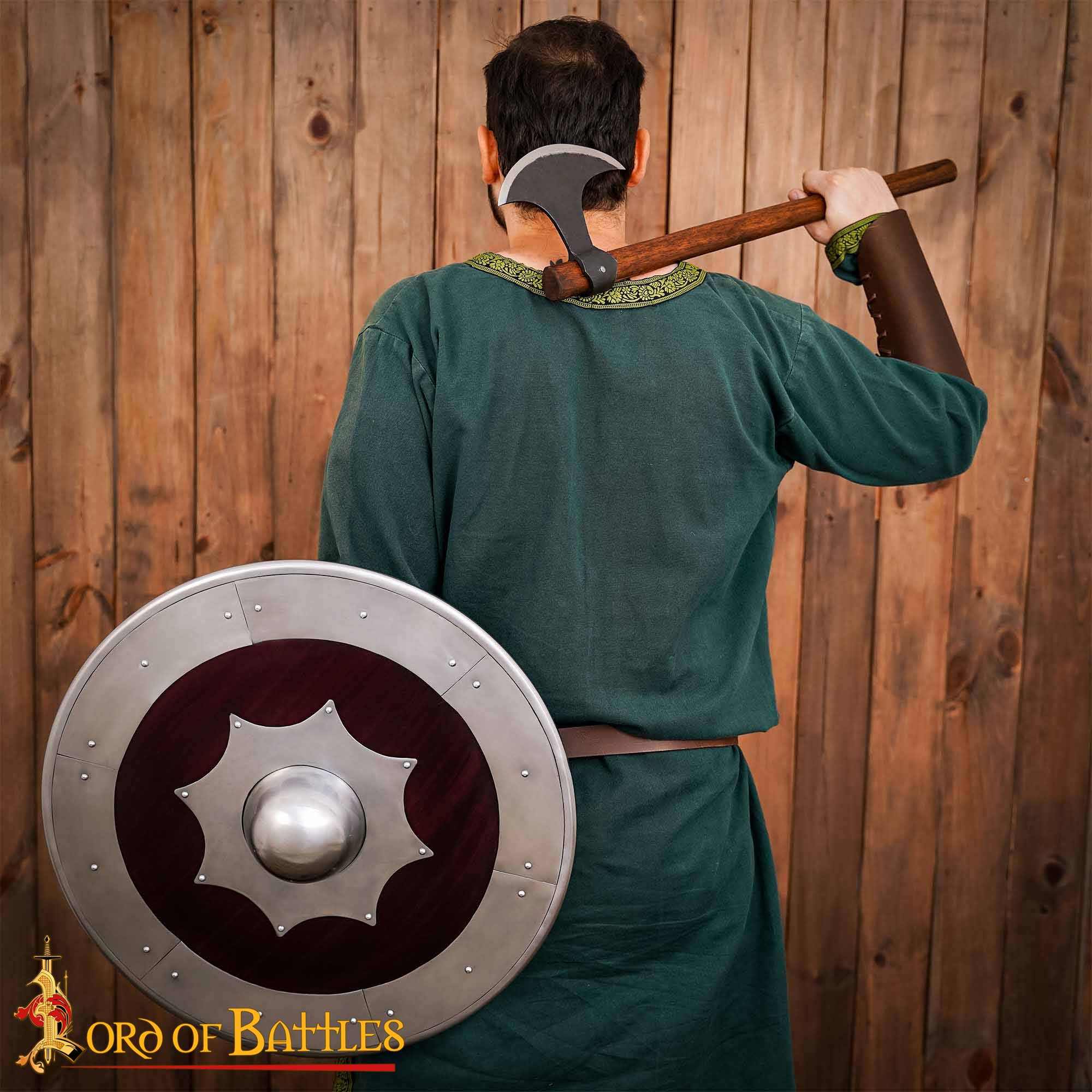 Medieval Sheilds-60205 5 Warrior Wooden Decorative Shield