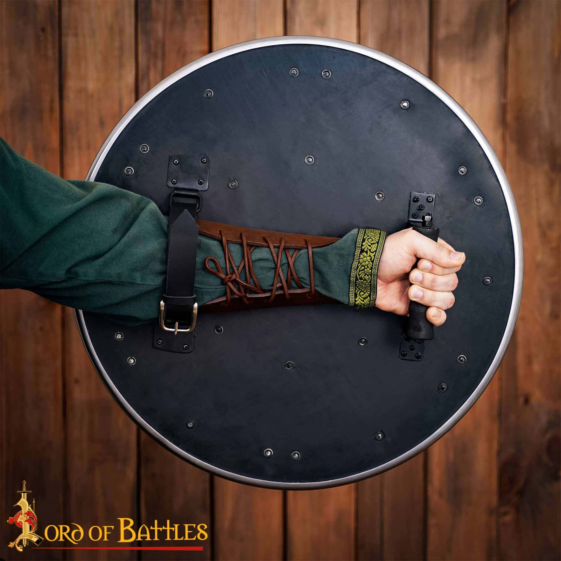 Medieval Sheilds-60205 6 Warrior Wooden Decorative Shield