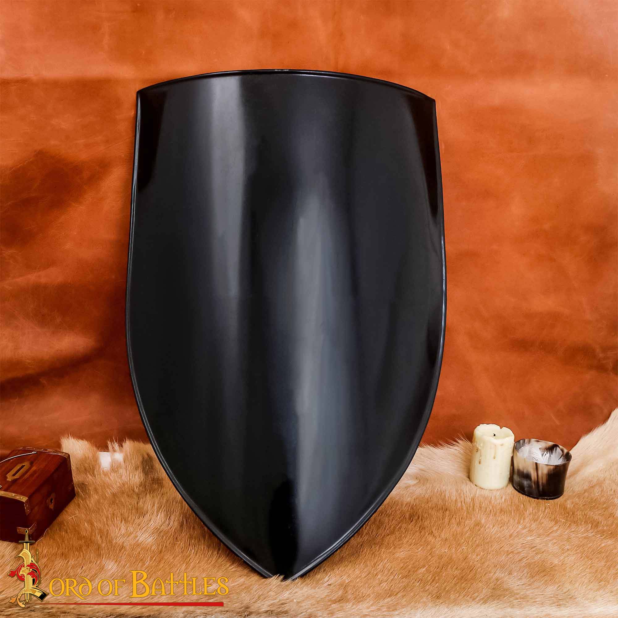 Medieval Shields-2099BK Heater Shield