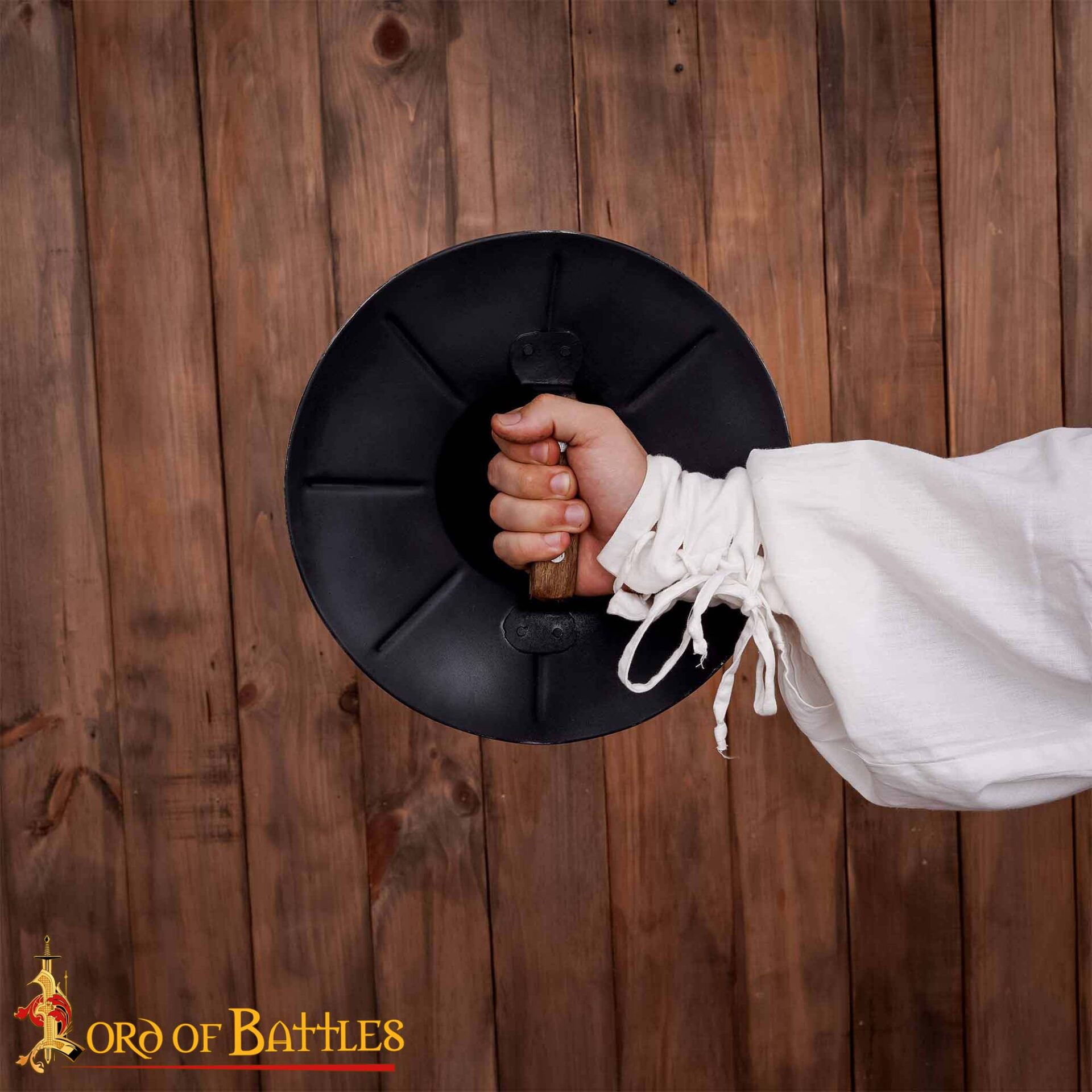 Medieval Shields-2131P16 5 fluted buckler