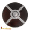Medieval Shields-2138 3 Viking Wooden Shield with Steel Umbo and Fittings