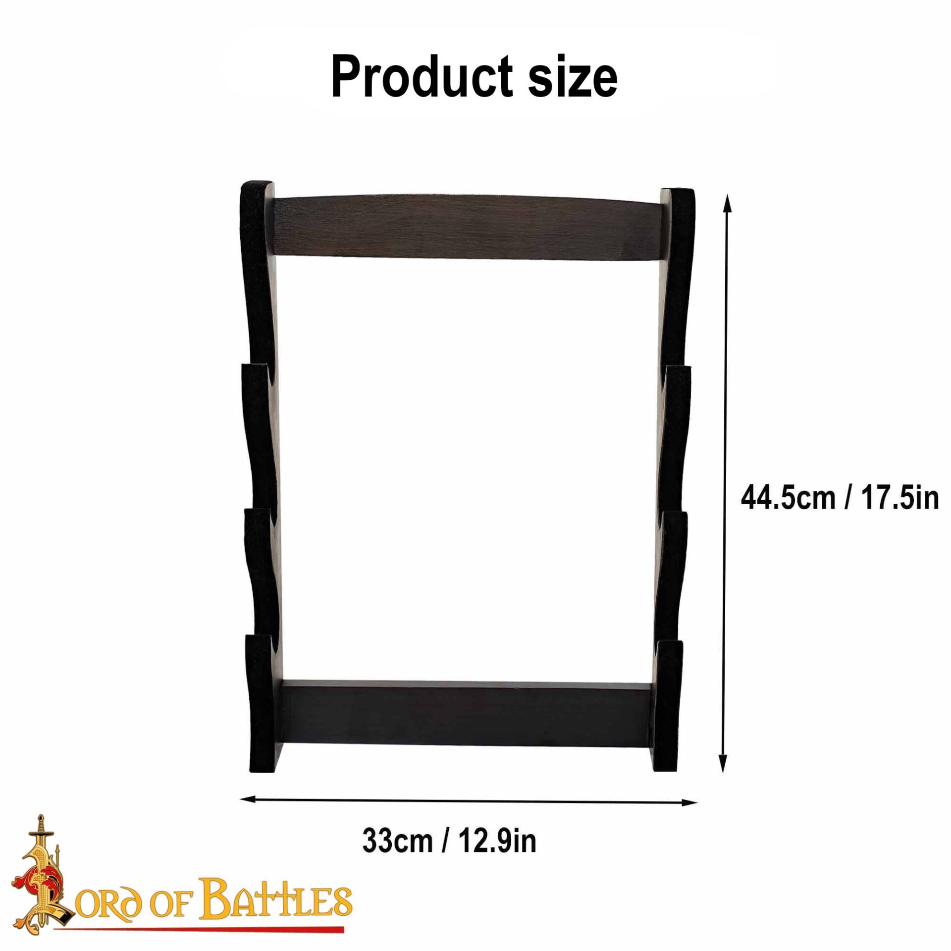 Medieval Shields and swords accesories-60563 2 Three Tier Sword and Axe Stand