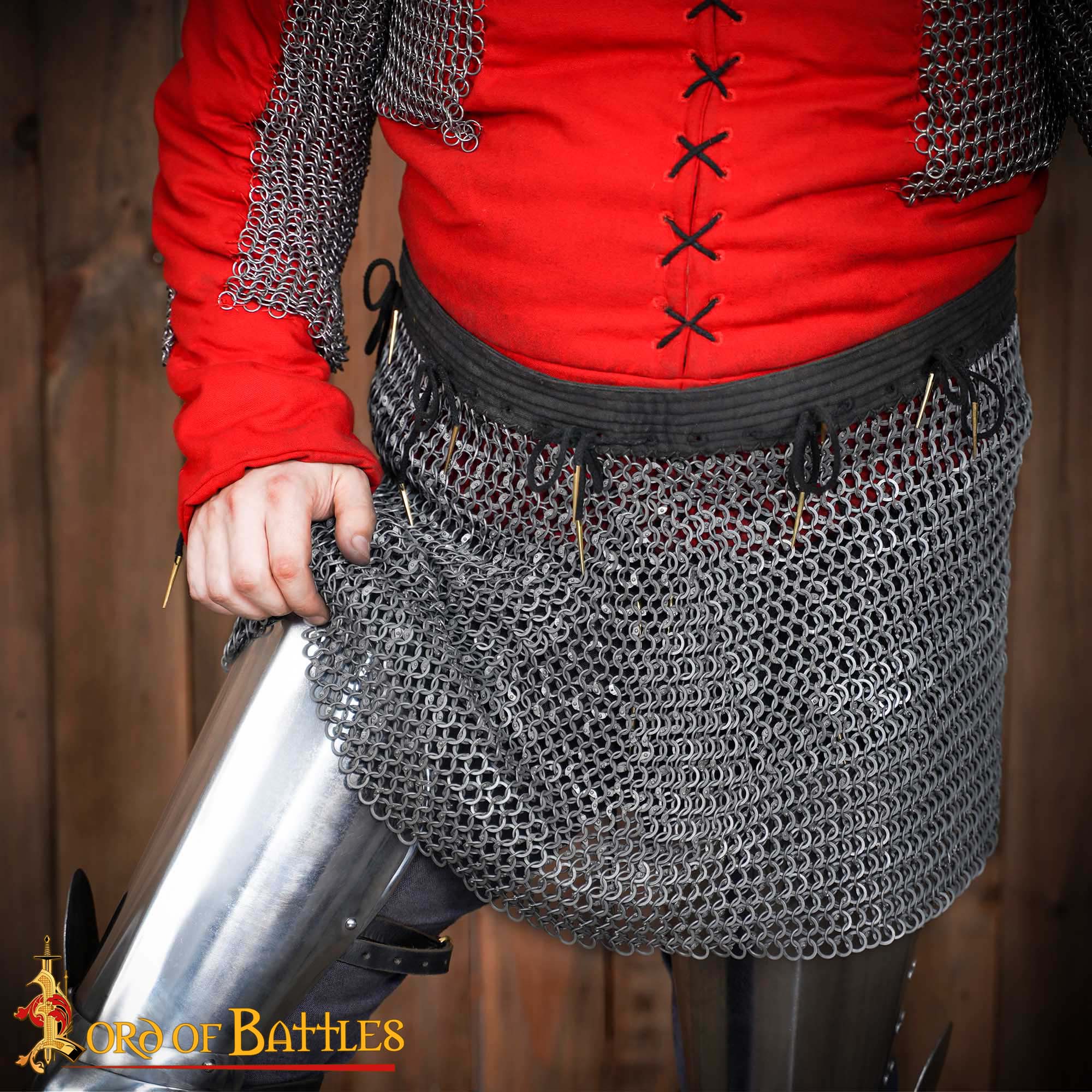 Medieval Skirts-2050N 6 Medieval Chainmail Skirt