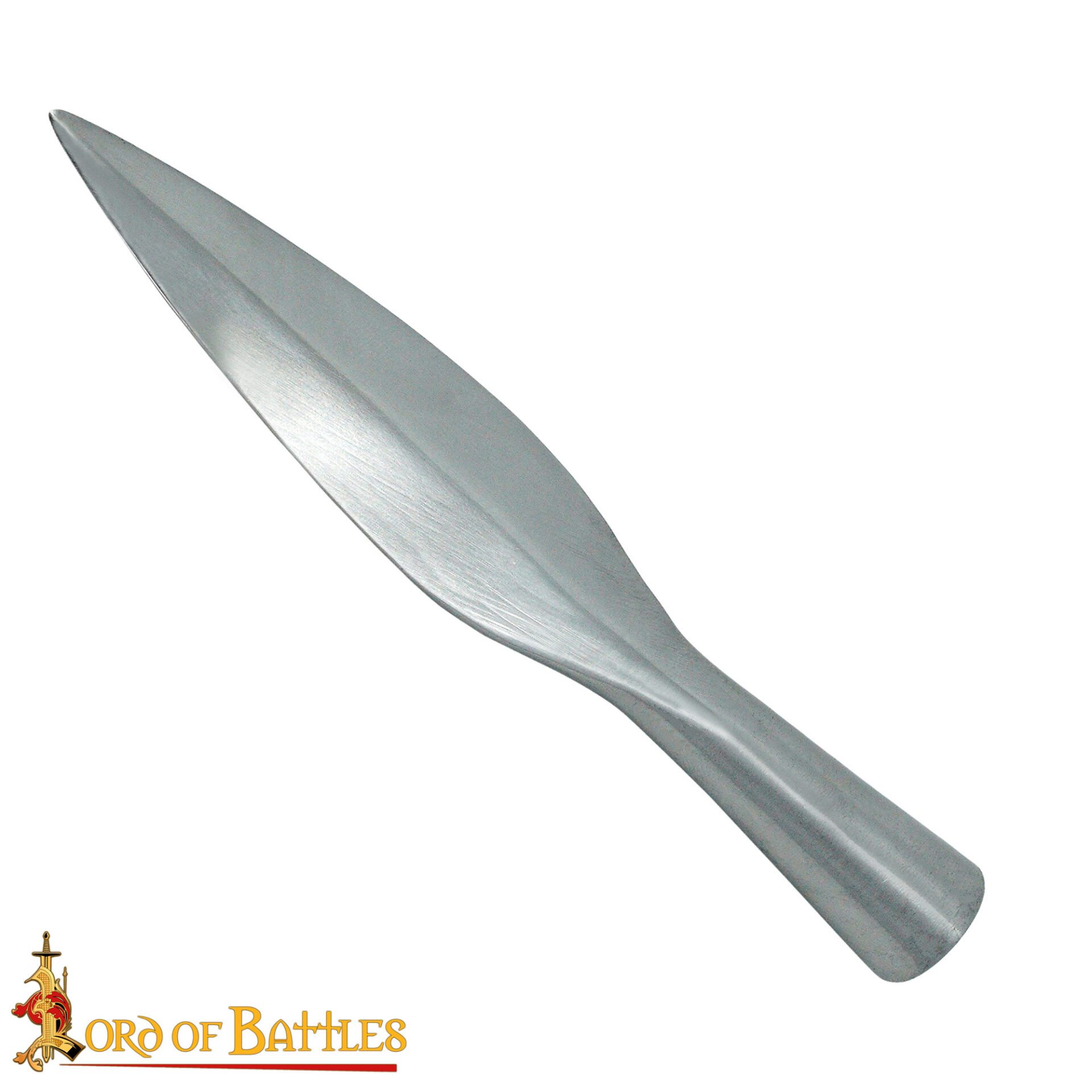 Medieval Leaf Bladed Javelin Steel Spear Head