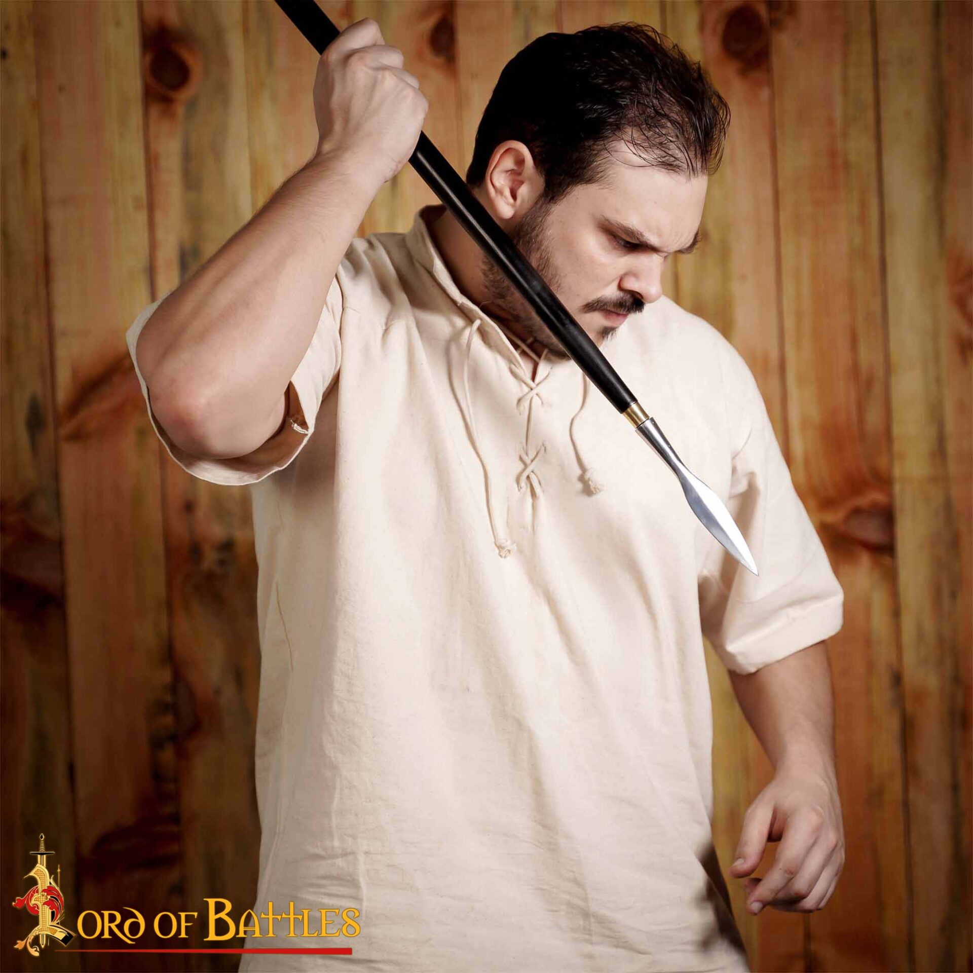 Medieval Leaf Bladed Javelin Steel Spear Head