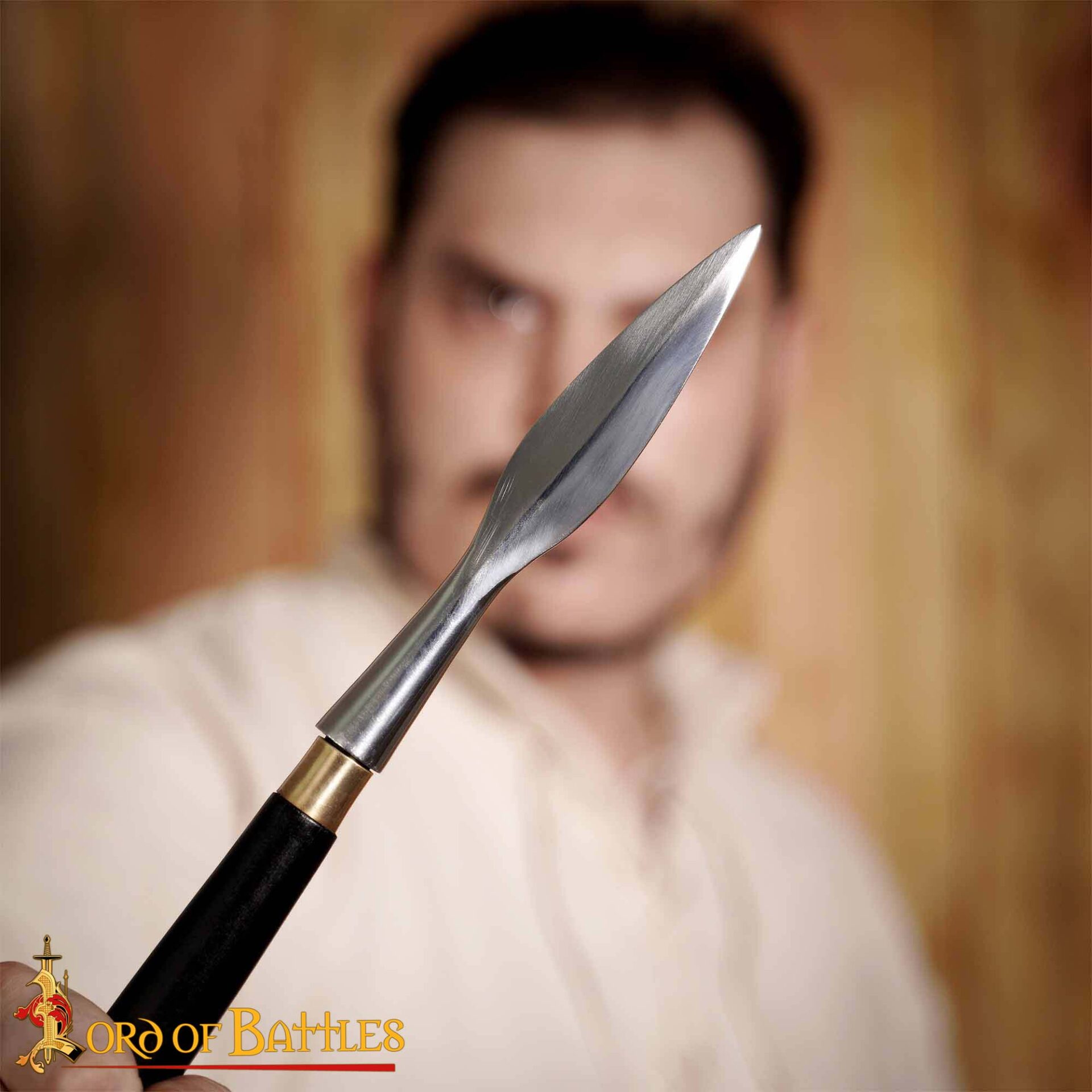 Medieval Leaf Bladed Javelin Steel Spear Head