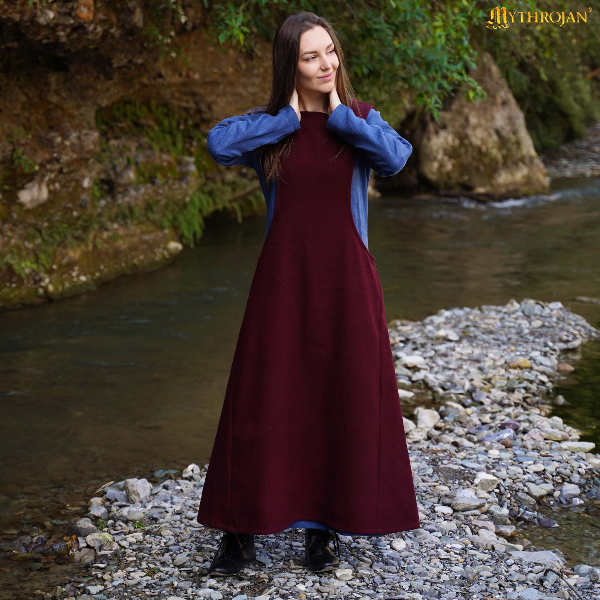 Medieval Surcoat-301131WRB 1 Medieval sleeveless surcoat