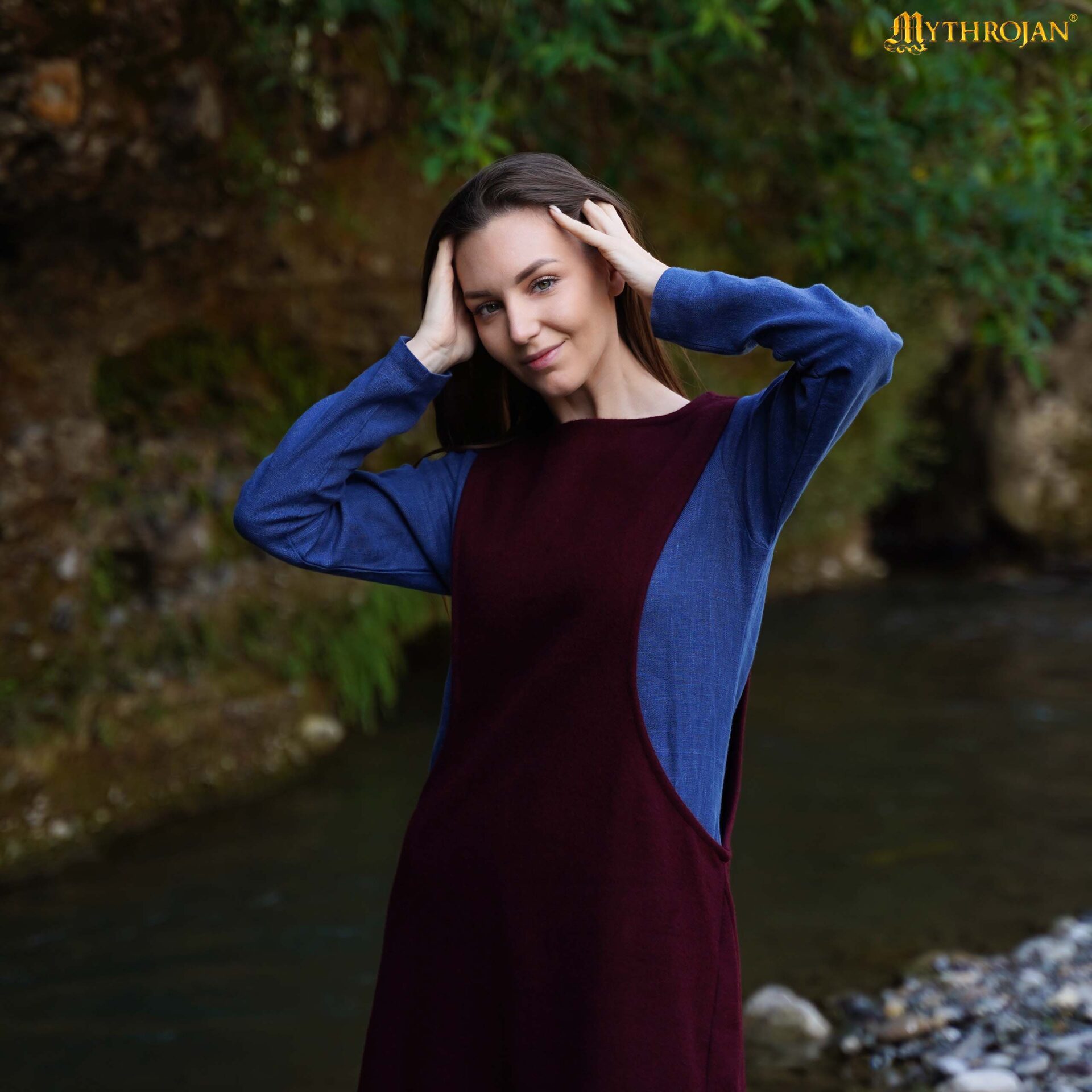 Medieval Surcoat-301131WRB 4 Medieval sleeveless surcoat