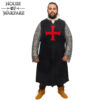 Medieval Tabard-700930 3 Black Medieval Crusader Tabard