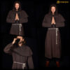 Medieval Tunics-301081BR 4 Brother Cadfael Monk outfit